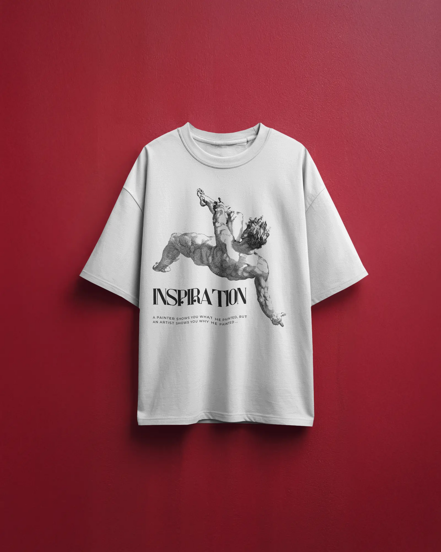 INSPIRATION Relaxed Fit T-Shirt – Artistic Streetwear