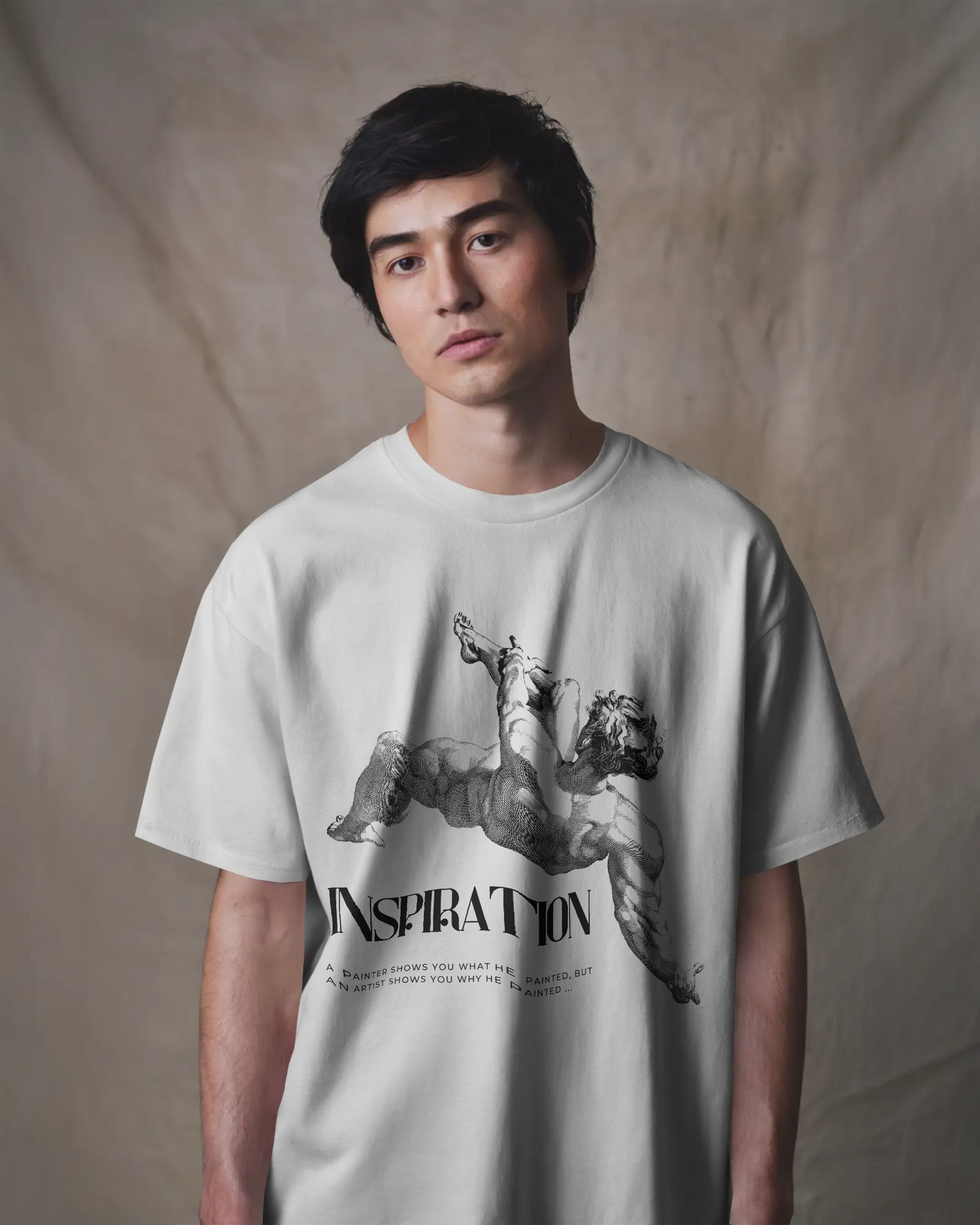 INSPIRATION Relaxed Fit T-Shirt – Artistic Streetwear