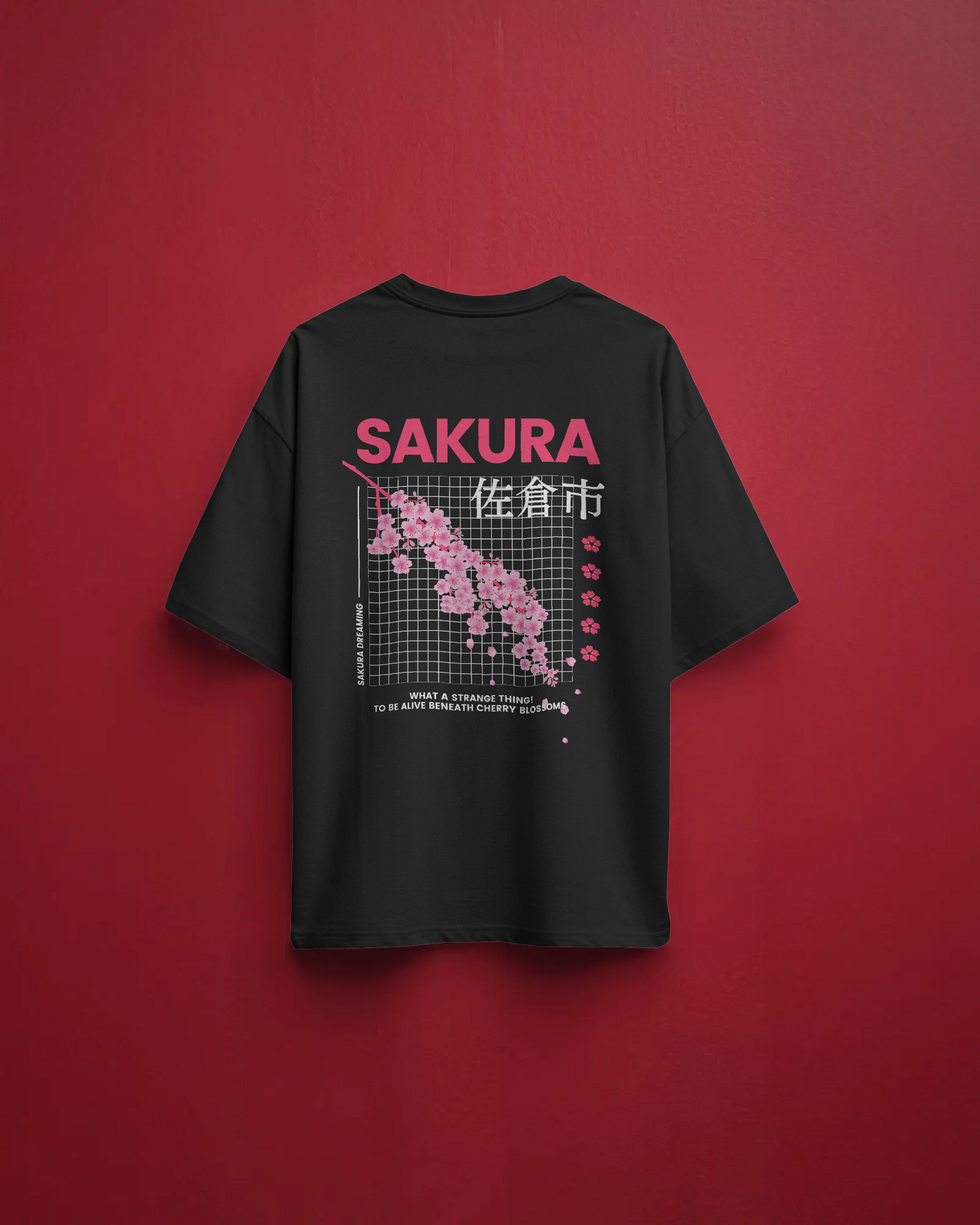Sakura Bloom Relaxed Fit T-Shirt – Unisex Streetwear