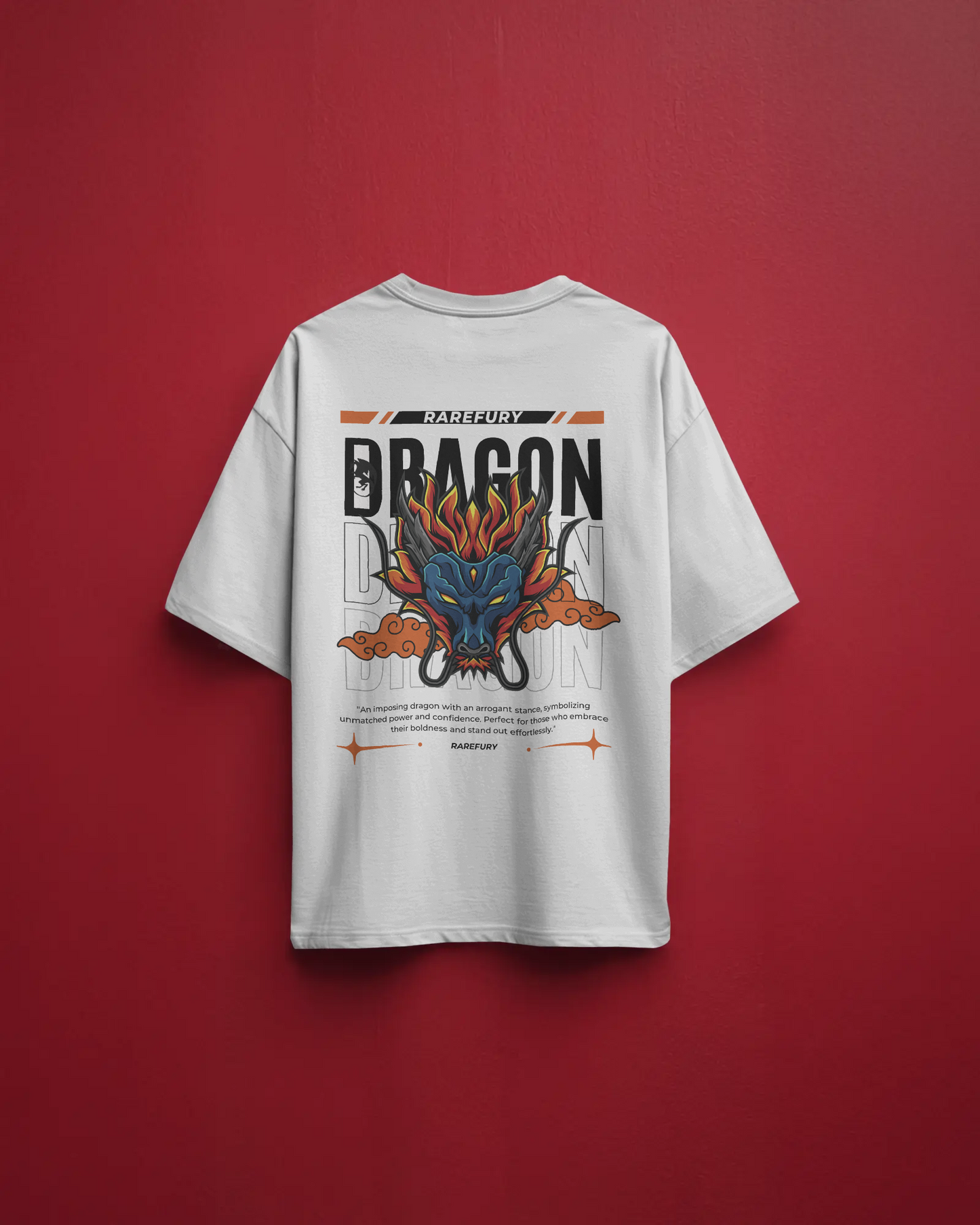 Relaxed Dragon T-Shirt – Unisex Streetwear