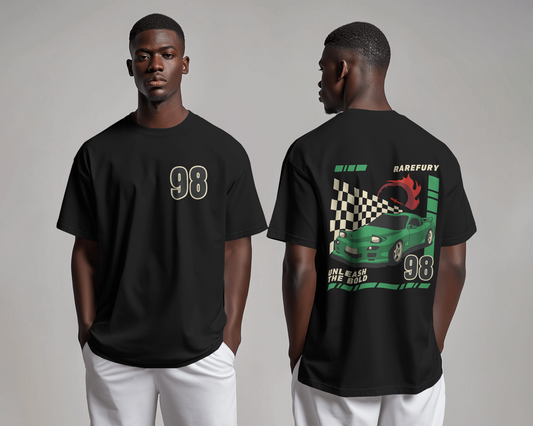 Unleash The Bold Racing Relaxed Fit T-Shirt – Streetwear Edition