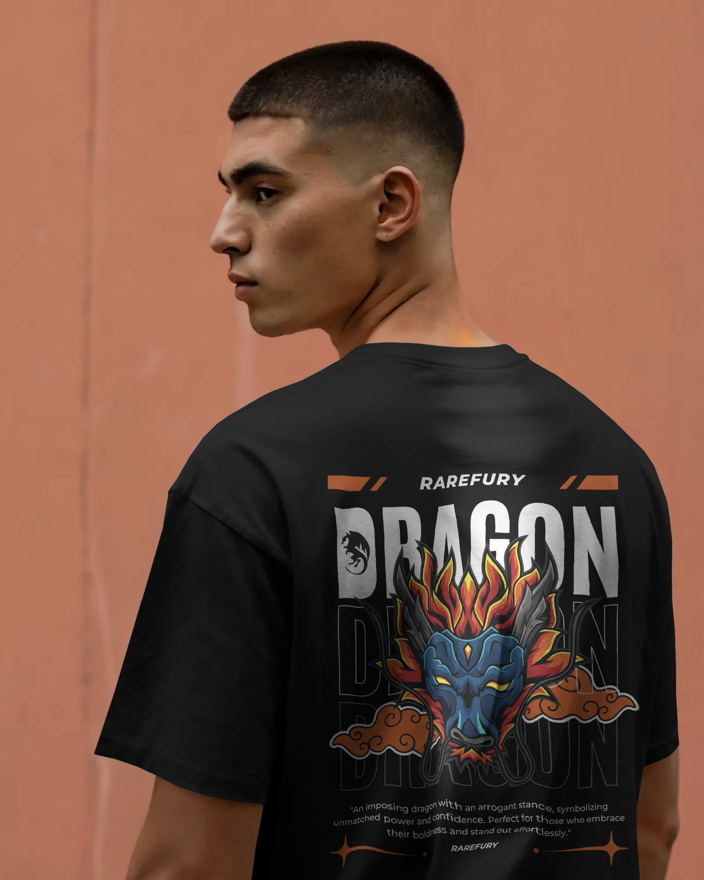 Relaxed Dragon T-Shirt – Unisex Streetwear