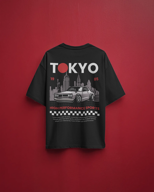 Tokyo 1985 JDM Car Relaxed Fit T-Shirt