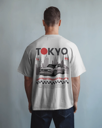 Tokyo 1985 JDM Car Relaxed Fit T-Shirt